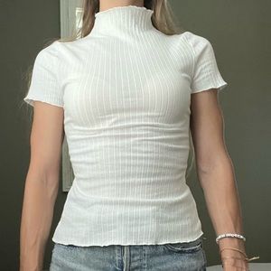 White Short Sleeve Tee